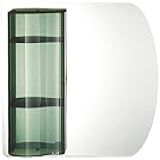 Conjunto Armário Espelho Topázio Astra Fume 69X59cm