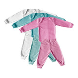 Conjunto Bebê Body Calça Mijão Malha Canelada 100 Algodão