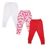 Conjunto Bebê Culote Pé Reversível Lisa E Estampado 3 Peças