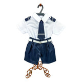 Conjunto Bebe Marinheiro Roupa Infantil Fantasia Envio Já