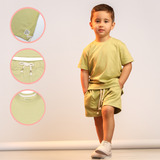 Conjunto Bebê Oversized Suedine 2 Peças Conforto