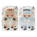 Conjunto Bebe Recém Nascido Saida Maternidade Kit 2 Pares