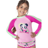 Conjunto Biquini Camiseta E Tanga Teen Panda Miami Puket