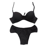 Conjunto Biquíni Plus Size Com Base E Bojos 44 Ao 52