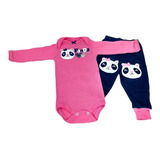 Conjunto Body Bebê Baby Duck Manga