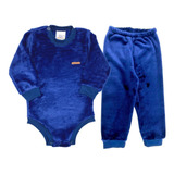 Conjunto Body Calca Fleece