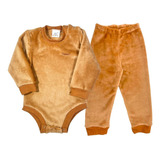 Conjunto Body Calca Fleece