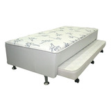 Conjunto Box colchão Conjugado Ortobom auxiliar Solteiro 88