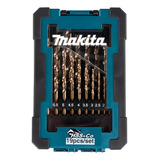 Conjunto Brocas Metal Hss cobalto De 19 Unidades Makita Jdjd3401