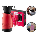 Conjunto Bule Térmico 700ml Suporte Para Filtro 102