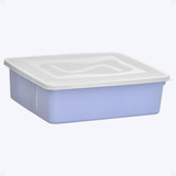 Conjunto Caixa Organizadora Baixa Kit 2 Unidades Fechada