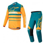 Conjunto Calça camisa Alpinestars Racer Supermatic