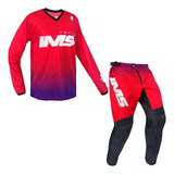 Conjunto Calça   Camisa Ims Flex Para Motocross Trilha