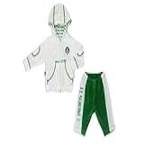 Conjunto Calça E Blusa Com Capuz Palmeiras Rêve D Or Sport Bebê Unissex Branco Verde P