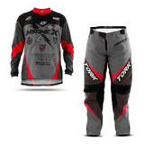 Conjunto Calça E Camisa Motocross Trilha