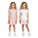 Conjunto Calvin Klein 3 Peças Infantil Menina Importado Eua