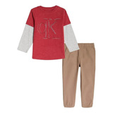 Conjunto Calvin Klein Baby Menino