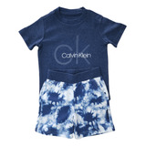 Conjunto Calvin Klein Bebê 12 Meses Menino Original