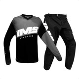 Conjunto Camisa Calça Ims Mx Preto Cross Promoção
