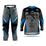 Conjunto Camisa Calça Insane X Piloto Motocross Pro Tork