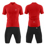 Conjunto Camisa Short Masculino Ciclismo Roupa Mtb Gel
