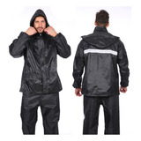 Conjunto Capa Chuva Moto Emborrachada Impermíavel