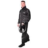 Conjunto Capa De Chuva Motoqueiro Tamanho P PVC 0 28mm Combate Com Gola Masculino Ou Feminino Pioneira MASCULINA M