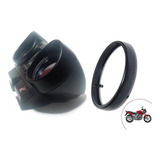 Conjunto Carcaça Painel Cbx 250 Twister Aro Farol Preto