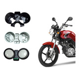 Conjunto Carcaça Painel Ybr 125 00 A 05 Sup Inf Interna