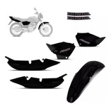 Conjunto Carenagem Adesivada Fan 125 2005 2006 2007 2008