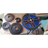 Conjunto Carretel Estojo Filmes Pelicula Projetor 16mm