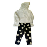 Conjunto Carter s 2 Peças Casaco Plush Fofinho Calça Legging