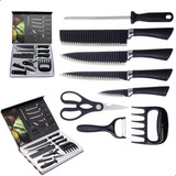 Conjunto Churrasco 8 Pçs Prático E Funcional