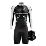 Conjunto Ciclismo Bermuda camisa Cannondale 12x S juros 