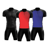 Conjunto Ciclismo Ciclistas Bermuda Camisa Masculino Bike Ge