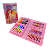 Conjunto Color Maleta De Pintura Infantil 48 Peças