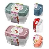 conjunto potes plasticos hermeticos tampa