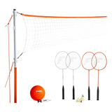 Conjunto Combinado De Voleibol E Badminton Franklin Sports 5