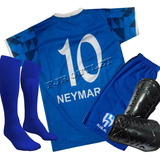 Conjunto Completo Meião E Caneleira Uniforme Infantil