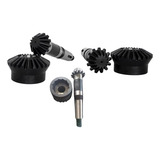 Conjunto Cônica Reta Coroa Z25 E Pinhão Z13 Roçadeira Cemag