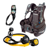 Conjunto Cressi Ac2 Compact bc Start octopus Compact console