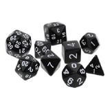 Conjunto Dados Dungeons And Dragons Jogo Rpg 10 Peças kit