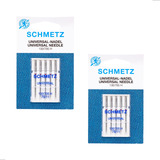 Conjunto De 10 Agulhas Para Máquina Bordar Brother Schmetz