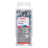 Conjunto De 10 Brocas Bosch Metal Pointteq De 6 0 Mm