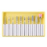 conjunto pecas brocas eletricas unhas tungstenio ceramico unhas acrilico manicure pedicure