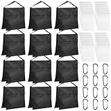 Conjunto De 12 Bolsas De Peso Para Fotografia Bolsas De Peso Pesadas Vazias Para Estúdio Fotográfico Conjunto De Saco De Areia Para Tripé Esportes Atividades Ao Ar Livre Suporte De Estúdio De