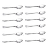 Conjunto De 12 Colheres De Sobremesa Class Inox Class Home Cabo Aço Inoxidável