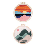 Conjunto De 2 Conjuntos De Kits De Agulhas De De Cenário De