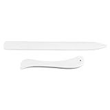 Conjunto De 2 Peças De Ferramenta De Pontuação De Creaser De Pasta De Papel Conjunto De Marcadores De Vinco De Plástico Para Scrapbooking Fabricação De Cartões Escritórios 