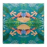 conjunto guardanapos papel estampado